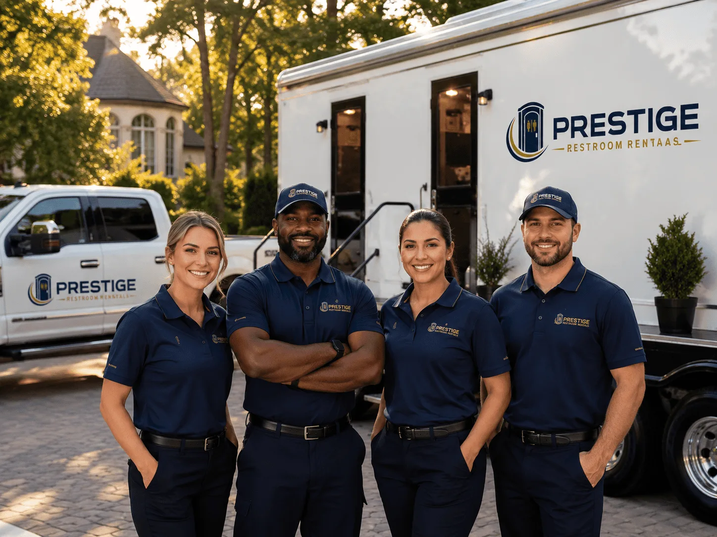 Trusted Luxury Portable Restrooms company in Villard, MN